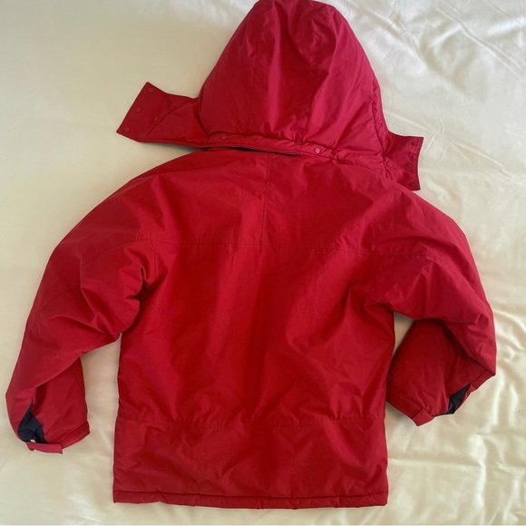 Vintage 1998 Patagonia Insulated Mountain Red Parka Jacket 65885 - Picture 5 of 12